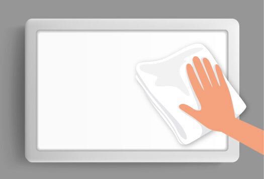 Step 2 for Installing Custom Backlit Decals