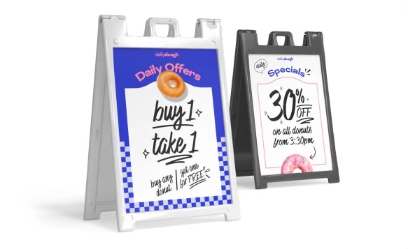 dry erase signicade a frame