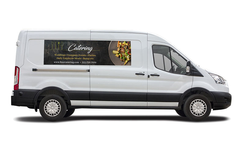 Opaque Vehicle Decal Van Decals