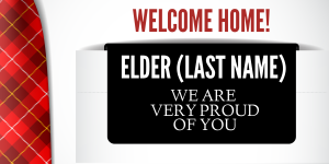 welcome him elder LDS Missionary