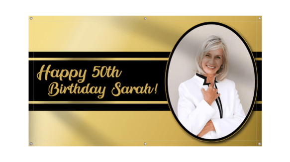 Happy Birthday Vinyl Banner